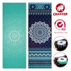 183cm*61cm Length PVC Materials 6mm Thickness Chastep Unique Design Printed Yoga Mat for Fitness Gymnastics Mats with Yoga Bag