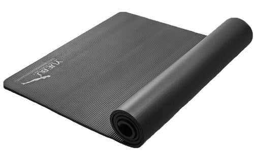 Health and Fitness NBR Comfort Yoga Mat for Beginners Gymnastics Exercise Mat Set of 3 Mat + Bandage + Bag 185 x 80cm x 10mm