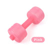 dline 1pcs 1kg New Injection Water Dumbbells for Fitness Aquatic Barbell Gym Weight Loss Exercise Equipment Women Comprehensive