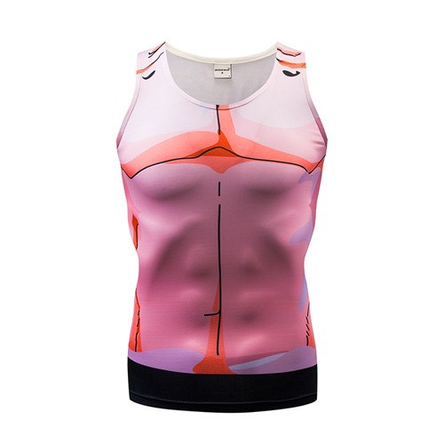 Pink Tank Tops Men Women Vest Female Dragon Ball singlet Casual Anime Top&Tee Fitness Bodybuilding Sleeveless Summer ZOOTOP BEAR