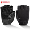 Boodun Gym Gloves Fitness Men Leather Outdoors Sports Weight Lifting Gloves Men Bodybuilding Fitness Exercise Women Gloves S-XL