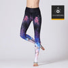 2018 Printed Yoga Pants Women High Waist Yoga Leggings for Fitness Sports Tight Pants Seamless Running Leggings Sport Trousers
