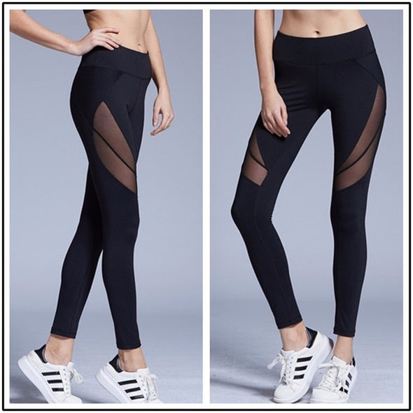 Yoga Pants Women Leggings for Fitness Mesh Patchwork Push Up Legging Gym Booty Sport Tights Sportswear Running Legency