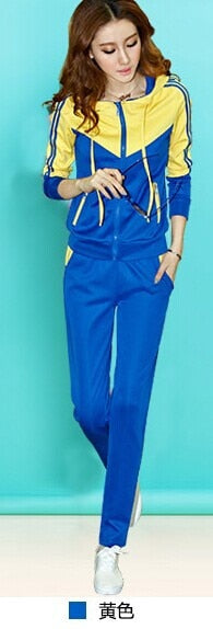 Women Tracksuits 2018 Autumn Set 2 Pieces Hoodies Sportswear Suit Casual Woman Overalls Plus Size M~5XL Casual Track Suits