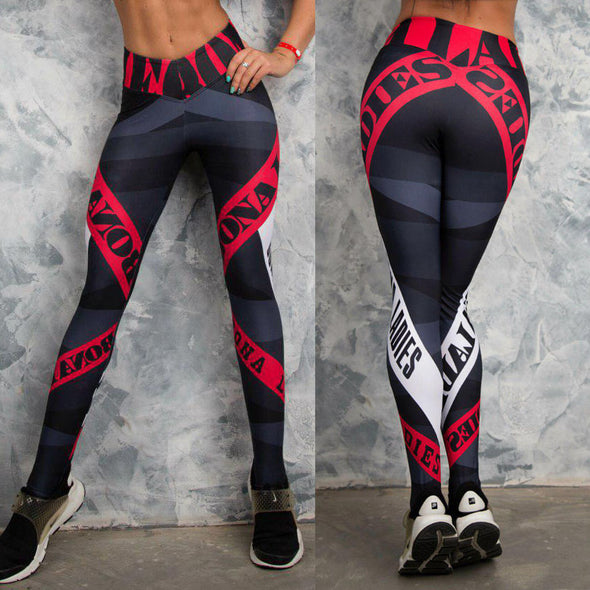 Sport Leggings Women Yoga Pants Leggins Fitness Sportswear Women Gym Leggings Soft Flexible Running Tights Slim Workout Leggings