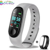 BANGWEI Smart Bracelet Sport Watch Blood Pressure Heart Rate Monitoring Pedometer Information Call Reminder Fitness Watch Men