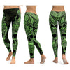 LI-FI Skull Leggings Yoga Pants Women Sports Pants Fitness Running Sexy Push Up Gym Wear Elastic Slim Workout Leggings