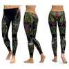 LI-FI Skull Leggings Yoga Pants Women Sports Pants Fitness Running Sexy Push Up Gym Wear Elastic Slim Workout Leggings