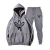 2019 Classic Brand Logo print Hoodie + Pants Two Piece Sweat Set Jogger Track Suit Quality tracksuit men clothes men Casual Set