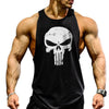 Print Skull Shirt Cotton Bodybuilding Tank Tops Men Gyms Wear Workout Clothes For Fitness Singlet Muscle Debardeur Homme 2018