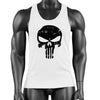Print Skull Shirt Cotton Bodybuilding Tank Tops Men Gyms Wear Workout Clothes For Fitness Singlet Muscle Debardeur Homme 2018