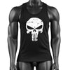 Print Skull Shirt Cotton Bodybuilding Tank Tops Men Gyms Wear Workout Clothes For Fitness Singlet Muscle Debardeur Homme 2018