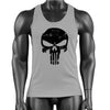 Print Skull Shirt Cotton Bodybuilding Tank Tops Men Gyms Wear Workout Clothes For Fitness Singlet Muscle Debardeur Homme 2018