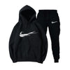 2019 Brand Logo printBrand Tracksuit Men Sporting Two piece suit hoodie+Pants Casual Track Suit Men autumn Winter Sweatshirt