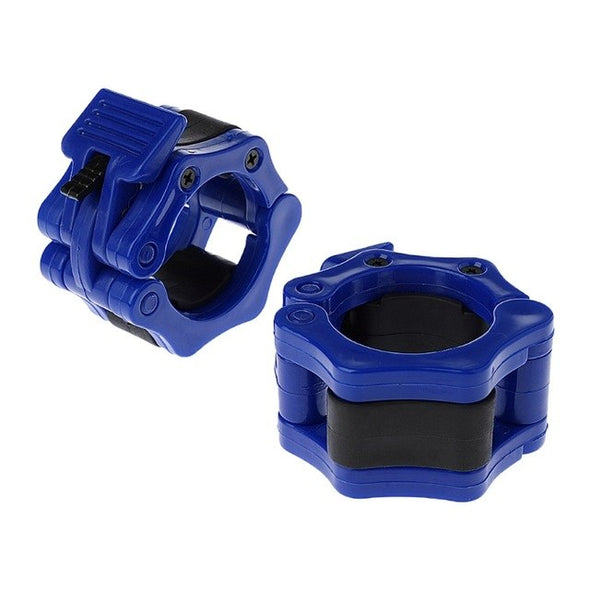 2Pcs Dumbbell Locking Buckle Barbell Rod Clamp Weight Exercise Fitness Accessory