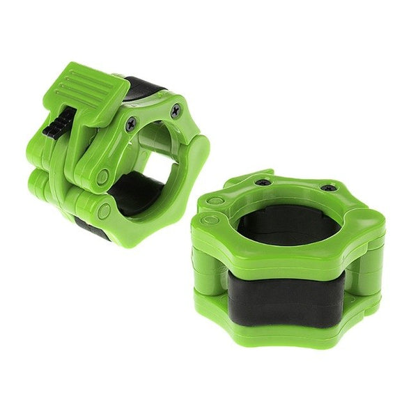 2Pcs Dumbbell Locking Buckle Barbell Rod Clamp Weight Exercise Fitness Accessory