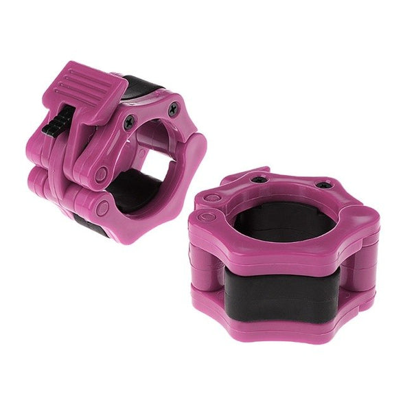 2Pcs Dumbbell Locking Buckle Barbell Rod Clamp Weight Exercise Fitness Accessory